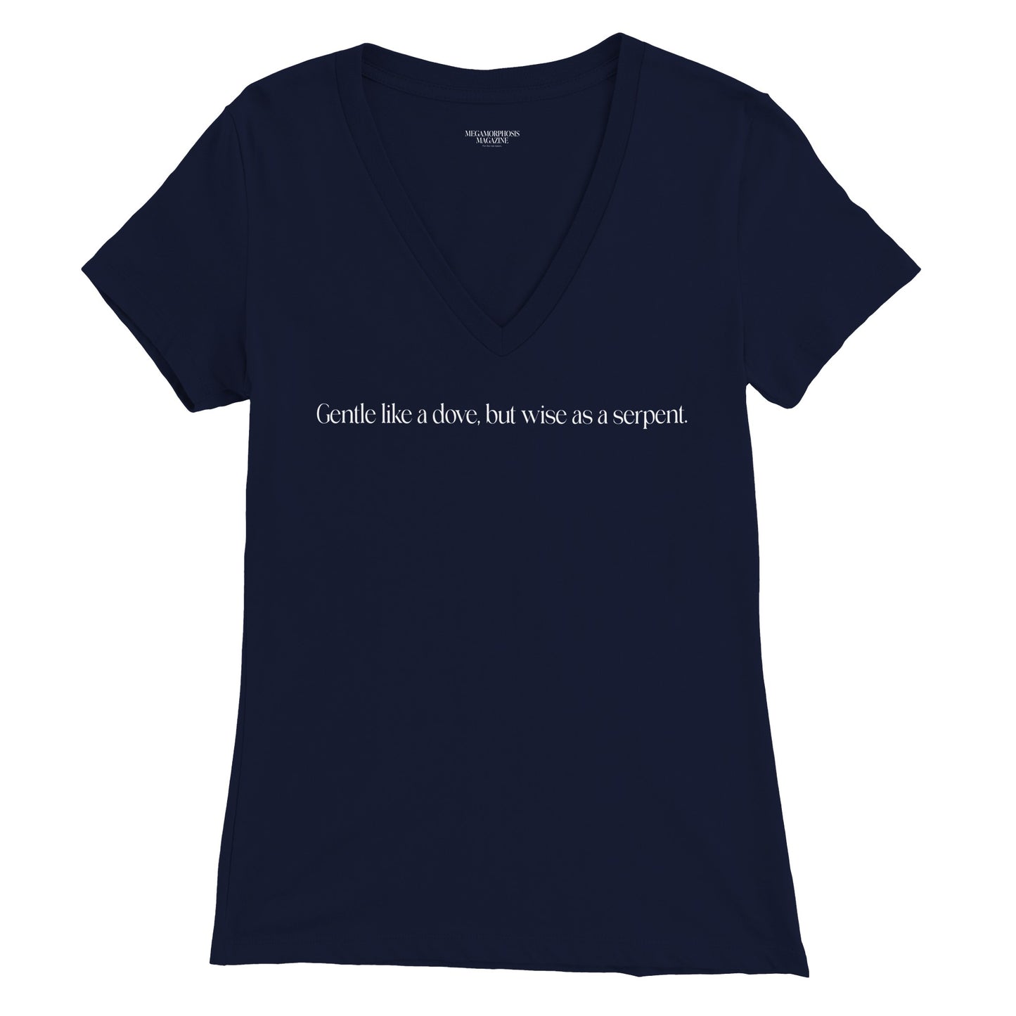 Gentle like a dove  -  Women's V-Neck T-shirt